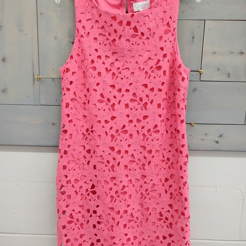 Pink Sleeveless Kids Dress